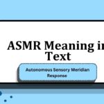 ASMR Meaning in Text